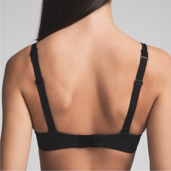 H6 NWT Skims Fits Everybody Lace Unlined Full Coverage Bra in Onyx 40DD - Picture 4 of 7